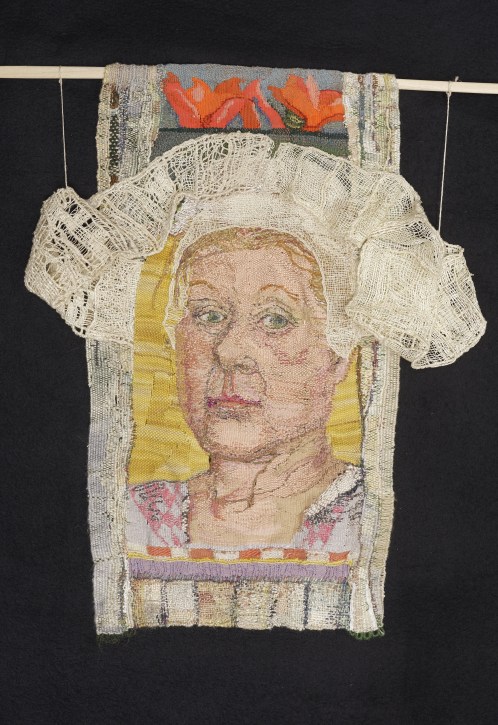 Self-portrait with lapettes. Cropped frame. jpg